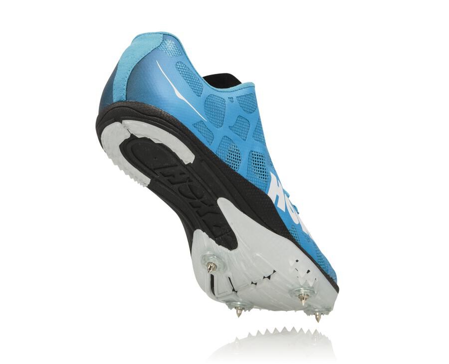 Hoka One One Çivili Koşu Ayakkabısı Kadın Mavi/Beyaz - Rocket X - SR5319768